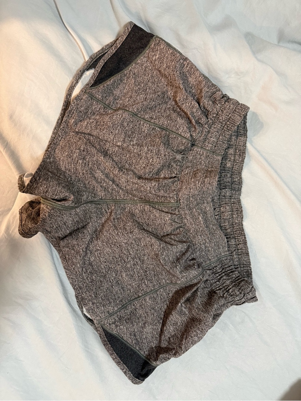 lululemon athletica Gray Heather Athletic Shorts